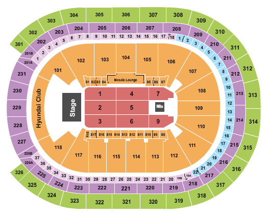 UBS Arena John Mulaney Seating Chart